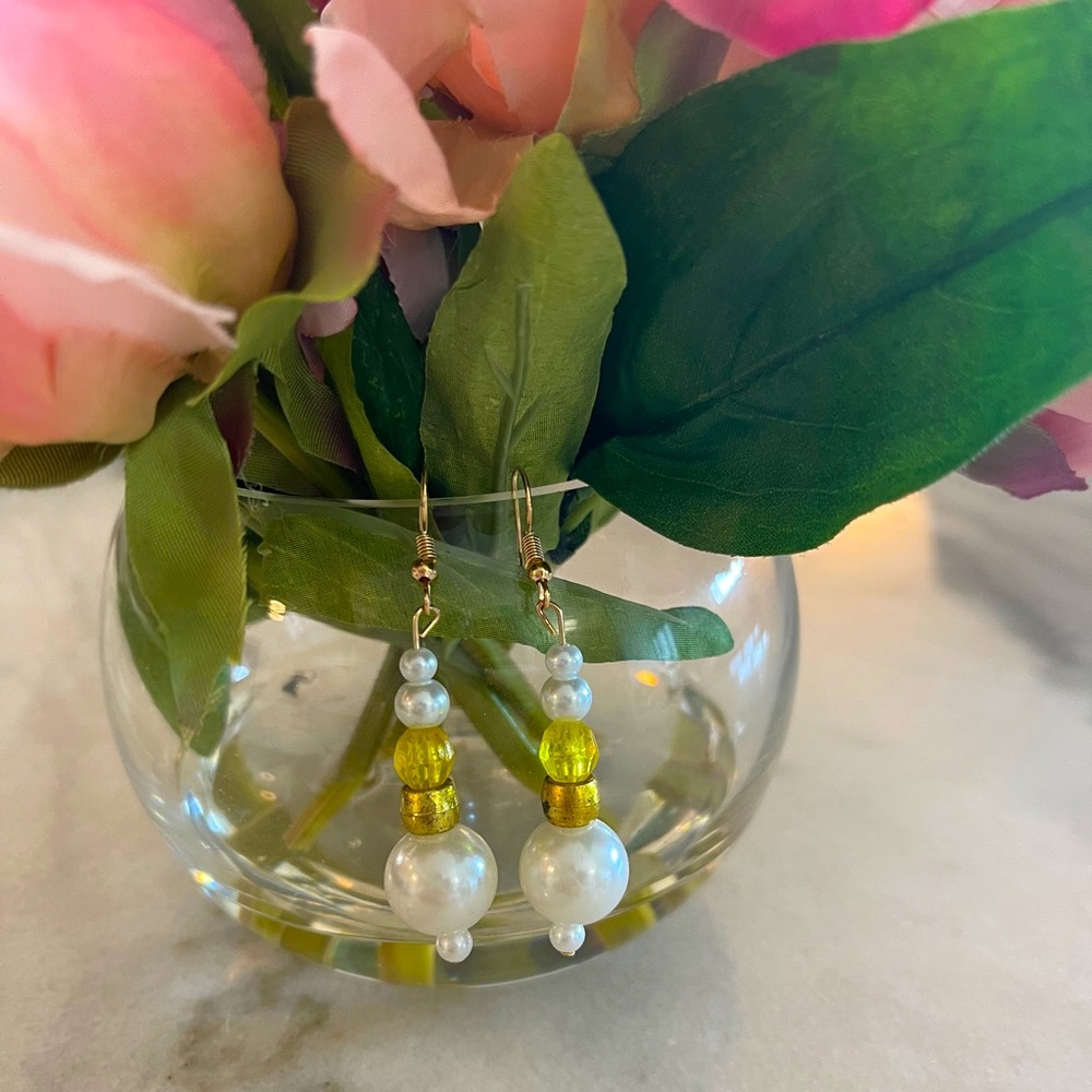 Sunrise Earring - Matching necklace in closet